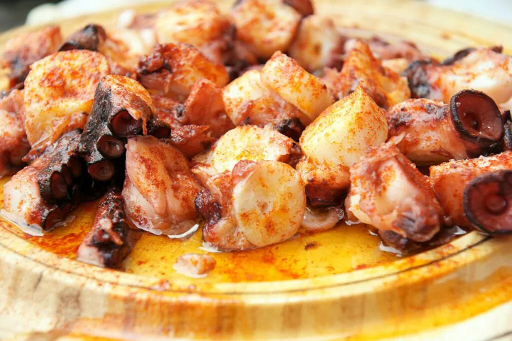 Pulpo a feira, gastronomía gallega
